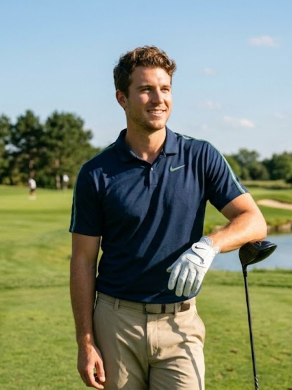Tiger Woods mans Athletic shirt
